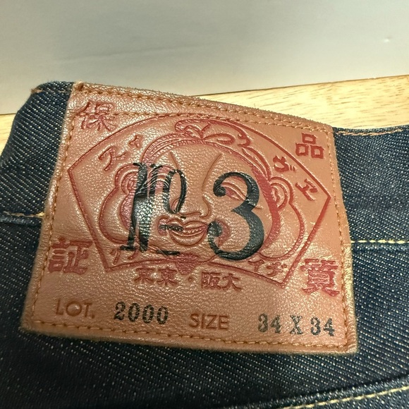 Evisu No.3 Lot 2000 Heritage Jeans – 34x34 – Custom Made Osaka Japan - Picture 4 of 10